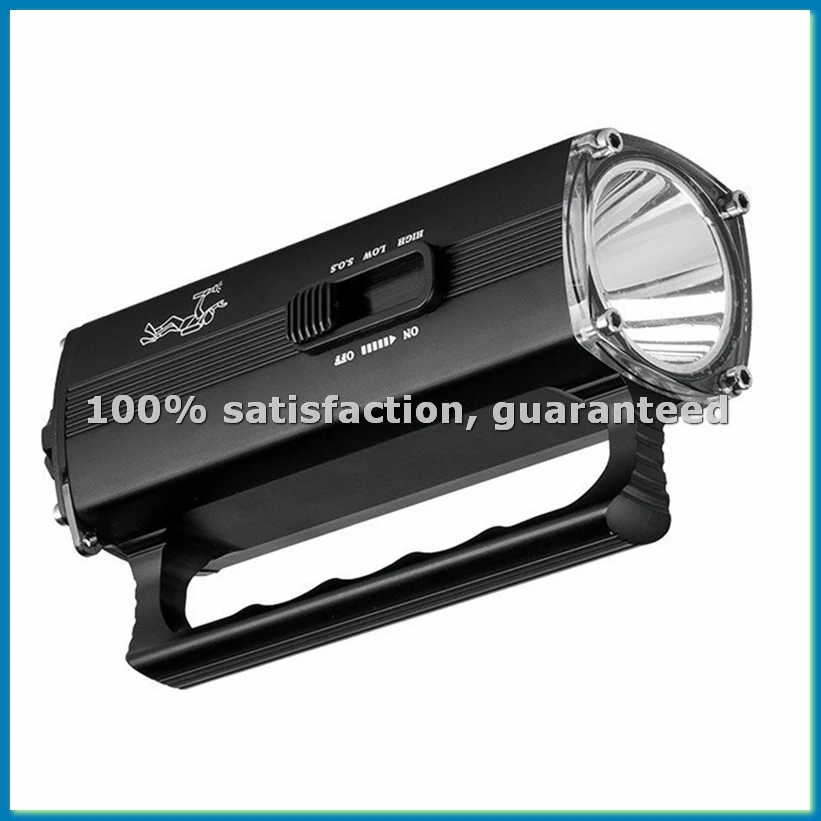 

Diving Hand Lamp High-Power Rechargeable Outdoor Lighting Waterproof LED Flashlight-A33R