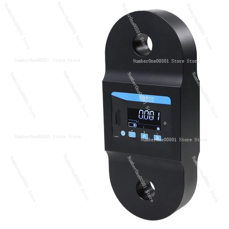Wireless Digital Tension Meter25T 35T Crane Scale w Weight Sensor LCD Display for Shipyard Port Lifting Hook Force Measurement