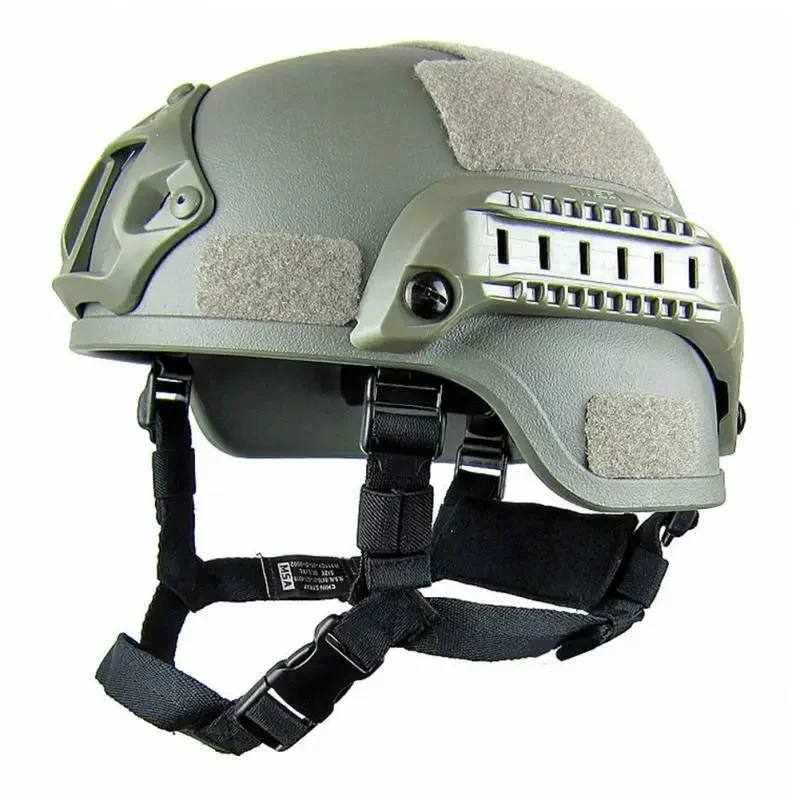 Casco táctico del ejército, juego de guerra militar Airsoft, casco rápido MH, equipo deportivo de Paintball