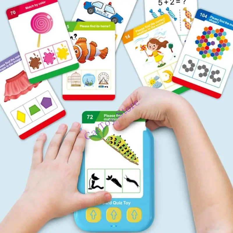 Cartes Flash éducatives pour enfants d'âge préscolaire, jouet d'apprentissage interactif bilingue