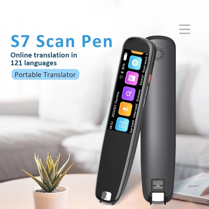 S7 new offline translation dictionary pen translation pen scanning pen 12 languages mutual translation scanning pen