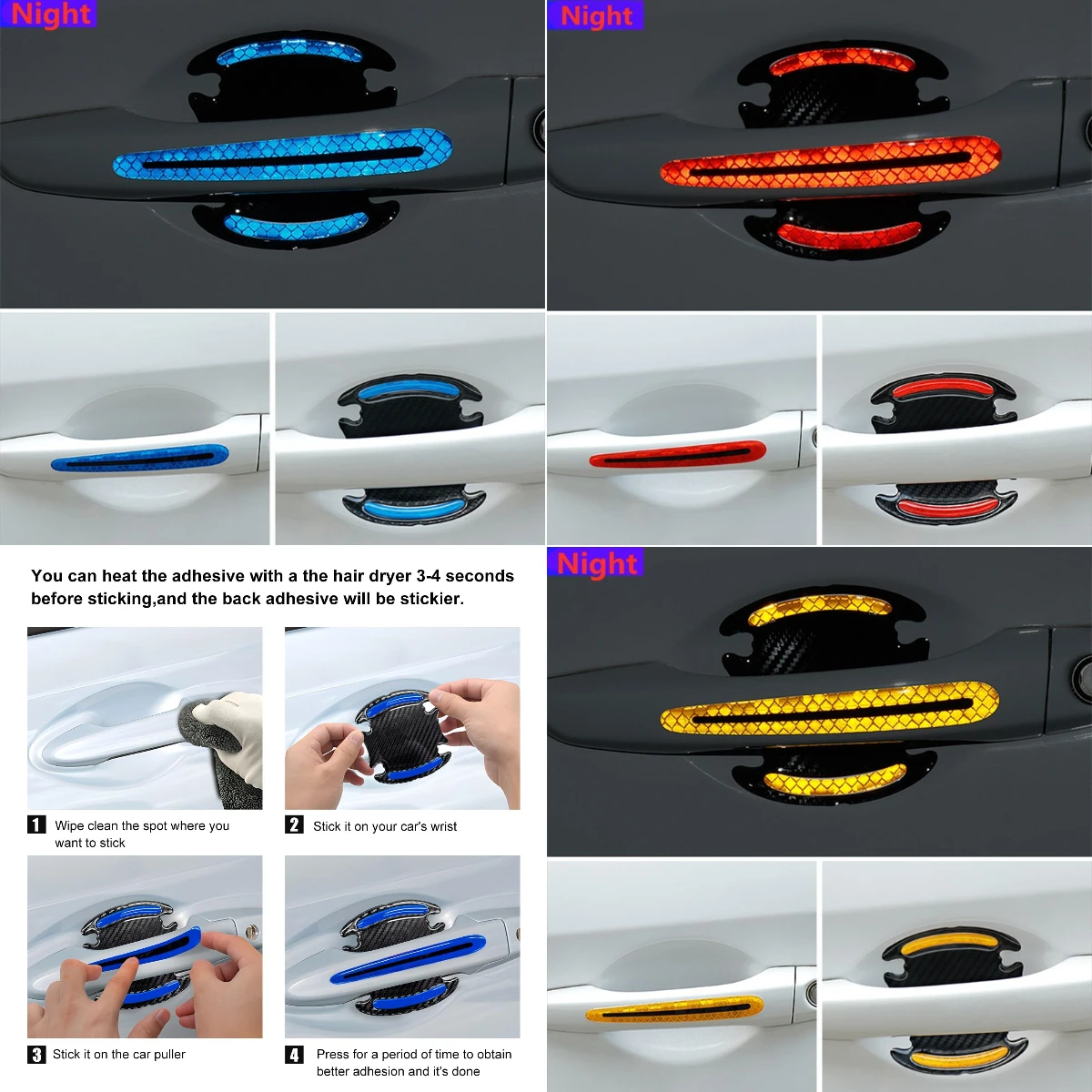 

Accessories Stickers Door Handle Car For Lexus RX NX ES UX GX LX IS LS RC LC