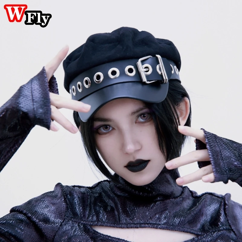 La Casquette Y2K Tendance Vintage pour les Amateurs de Style Harajuku et Punk