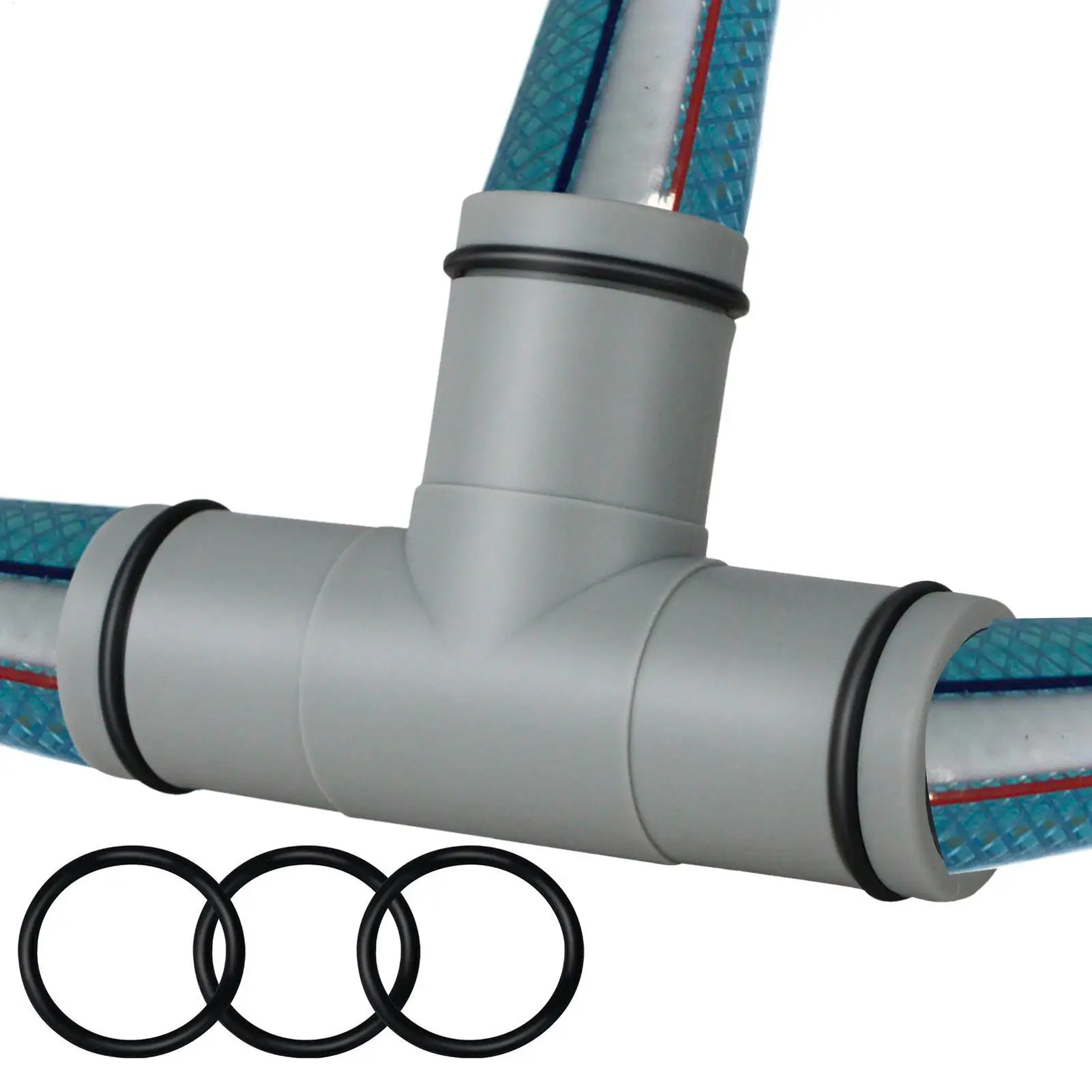 Pool Accessories Swimming Pool Straight Joint Repair Parts T Joint For Water Hose 32mm 1.25in Hose Replacement Adapter