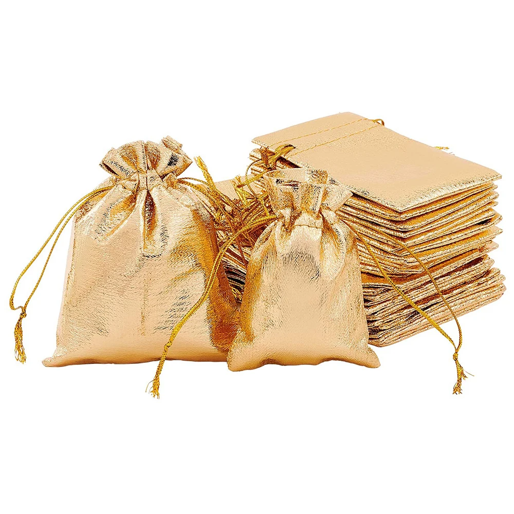 

100pcs Rectangle Organza Gift Bags Drawstring Storing Bag for Birthday Wedding Favors Jewelry Candy Gifts Wrapping Pouches