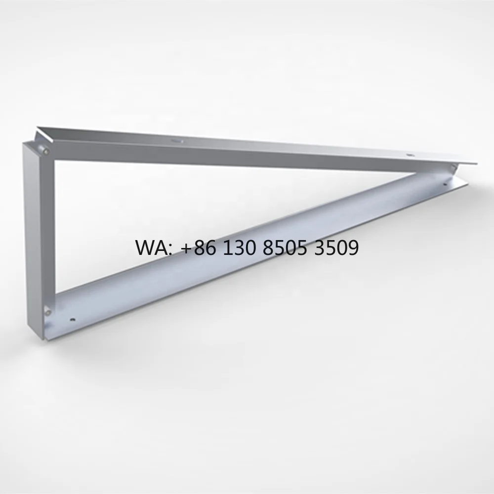 

Aluminum Alloy Solar Triangle Roof Mounting System Solar Panel Flat Roof Mounting Bracket 15 Year Warranty