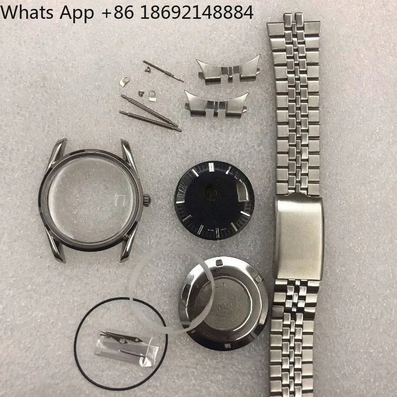 

307-345 case, single calendar suitable for 2824 movement 307 case, black plate