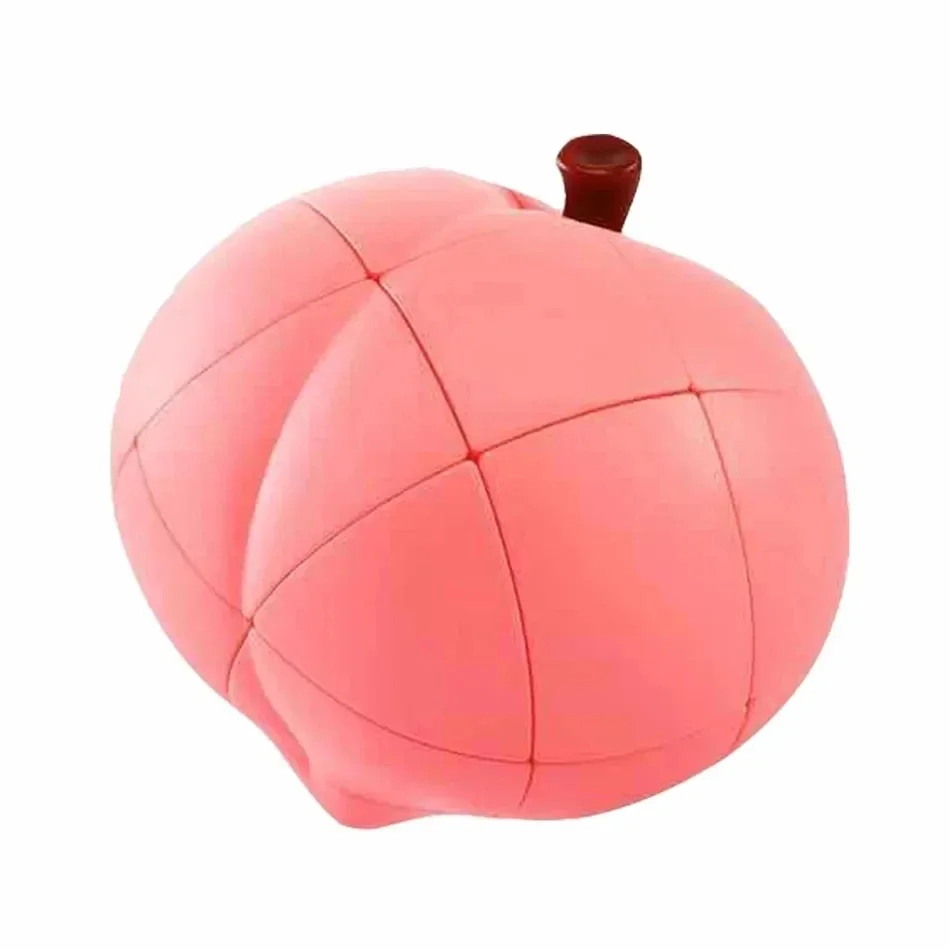 Fanxin Kreatywny Obcy Owocowy Kostka Magiczna Cytryna Pomarańcza Gruszka Brzoskwinia Puzzle Cubo Magico Zabawki Antystresowe Prezenty Dla Dzieci