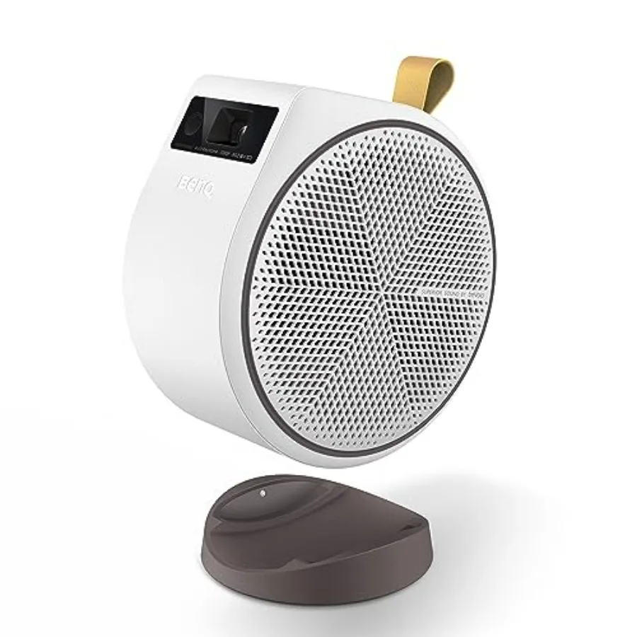 

Портативный потолочный проектор GV31 LED с разрешением 1080p, яркостью 300 люмен, беспроводной колонкой 16W 270 Bass, автофокусом и 1D