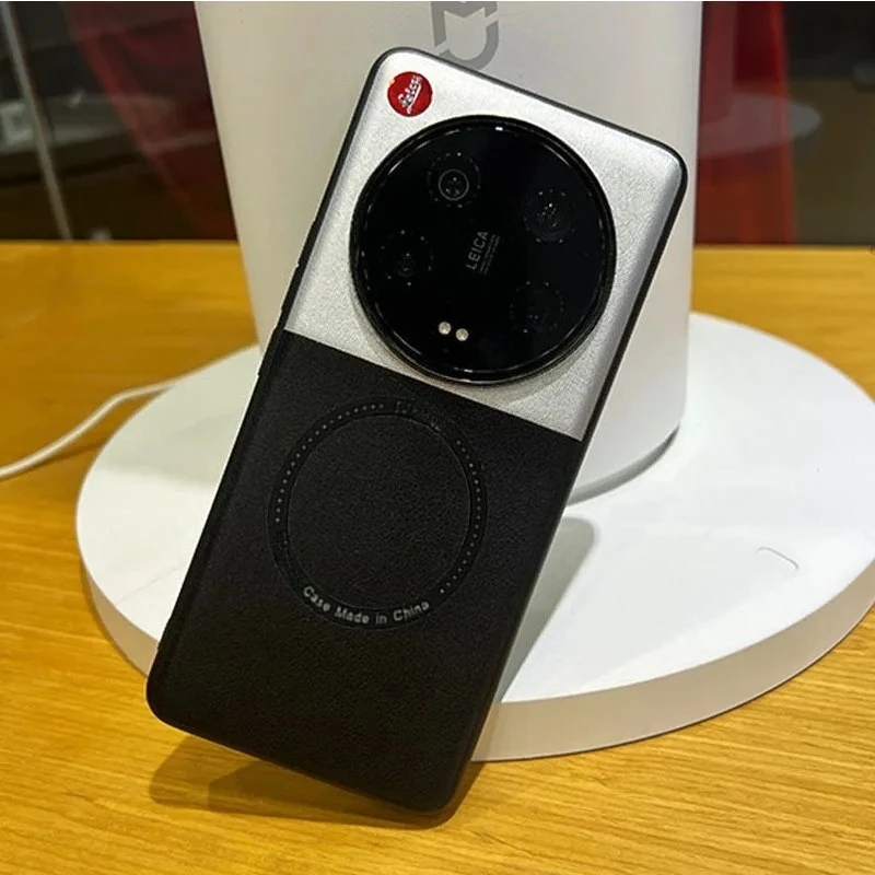 

Роскошный кожаный чехол премиум-класса с беспроводной зарядкой для Magsafe, магнитный чехол для Xiaomi 13 Ultra 14 15 ultra Xiaomi13Ultra 5G, задняя крышка