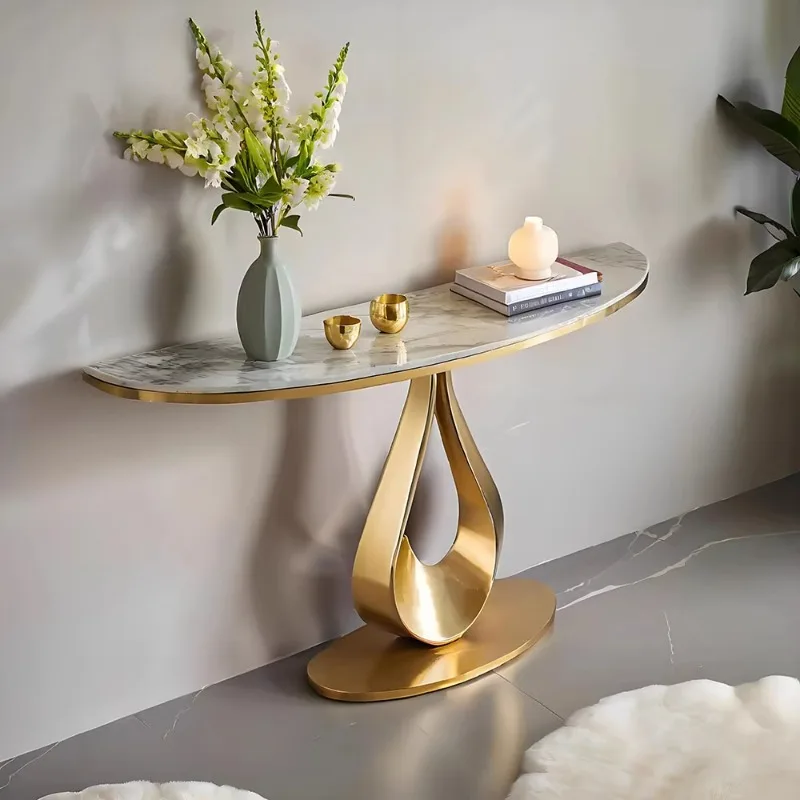 

Modern Simple Console Tables Metal Midcentry Lobby Nordic Console Table Entrance Hallway Consolle Ingresso Living Room Furniture