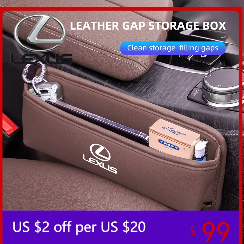 

Interior Mouldings For Lexus RX330 IS250 Ct200h ES300h NX300h RX350 IS300h RX400h LS Car Seat Gap Storage Bag Auto Interior Deco