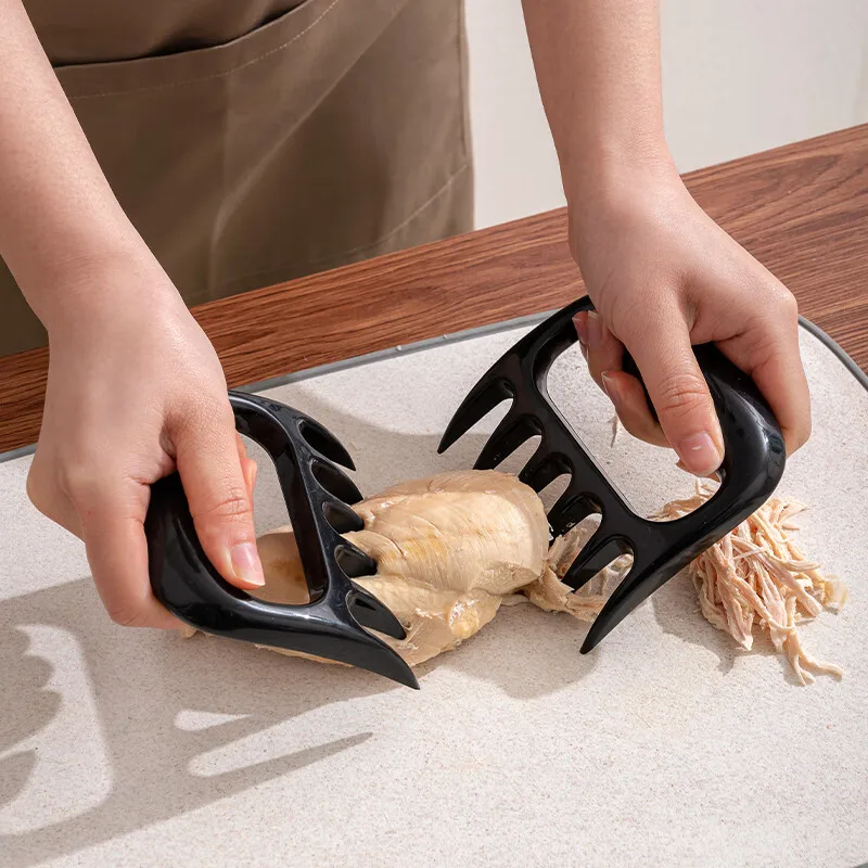 

Meat Claws for Shredding Pulled Pork Chicken Turkey Beef- Handling Carving Food Meat Shredder for BBQ Grill Smoker Slow Cooker
