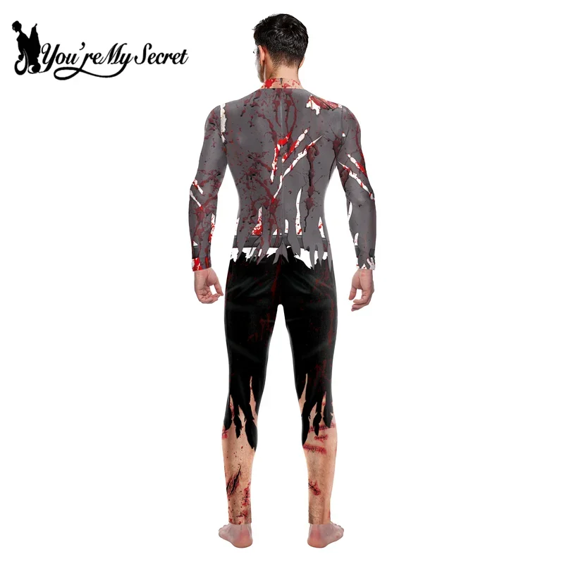 [Eres mi secreto] Cosplay temático de fiesta de terror de Halloween mono Sexy disfraz de carnaval peleles monos Zentai Día del #   1