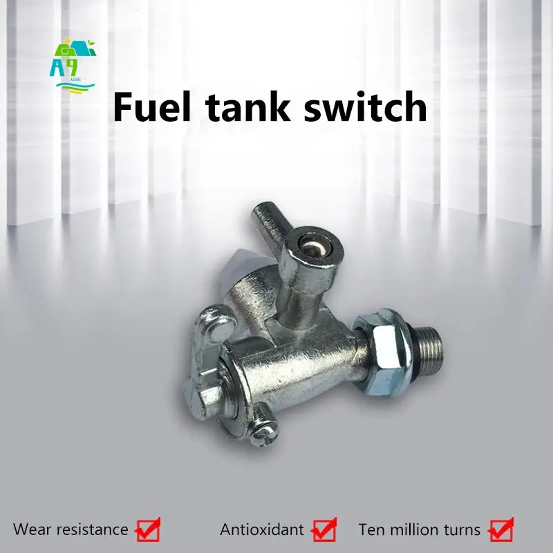 Топливный кран с резьбой A09E, подходит для Robin Subaru EY15 EY20 Ey28 RGX3500 RGX2400, замена деталей двигателя, давление воды для газонокосилки