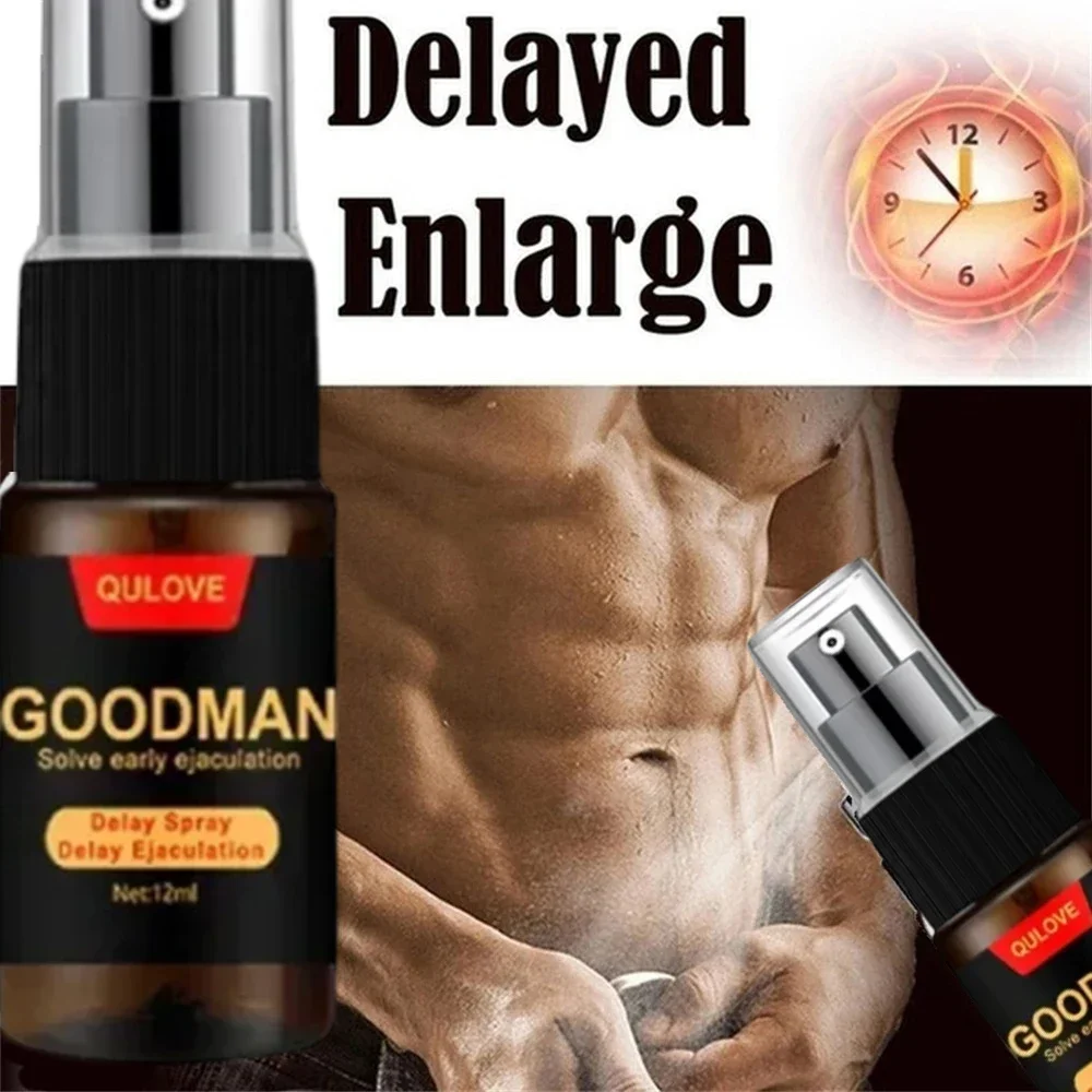 Extra Power Men's Delay Spray Non-Numbing, Dual Effect, Plant Essence Formula, Long-Lasting Sexual Enhancer for Improved Stamina