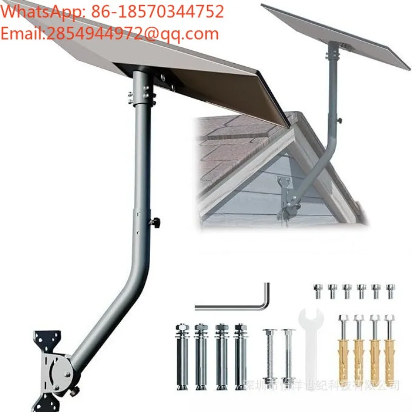 V3 Gen3 Extended Elbow Signal Mounting Bracket, Suitable for Outdoor Walls and Roof Metal Fixed Support Frames