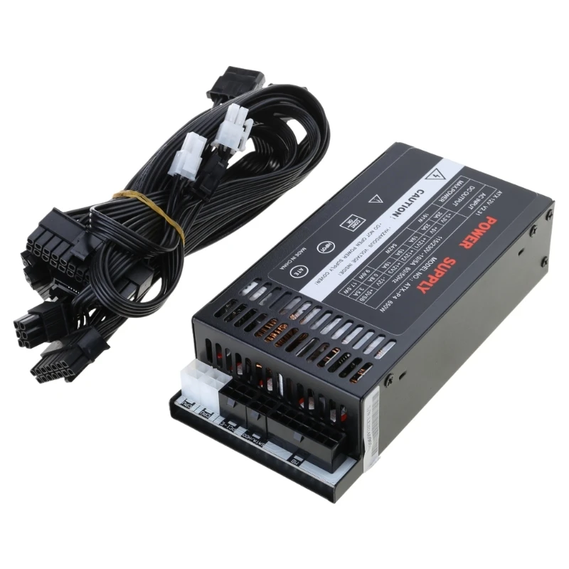 Stable Performances 600W Flexs ATXs Power Supply Unit for ITX K39 Case