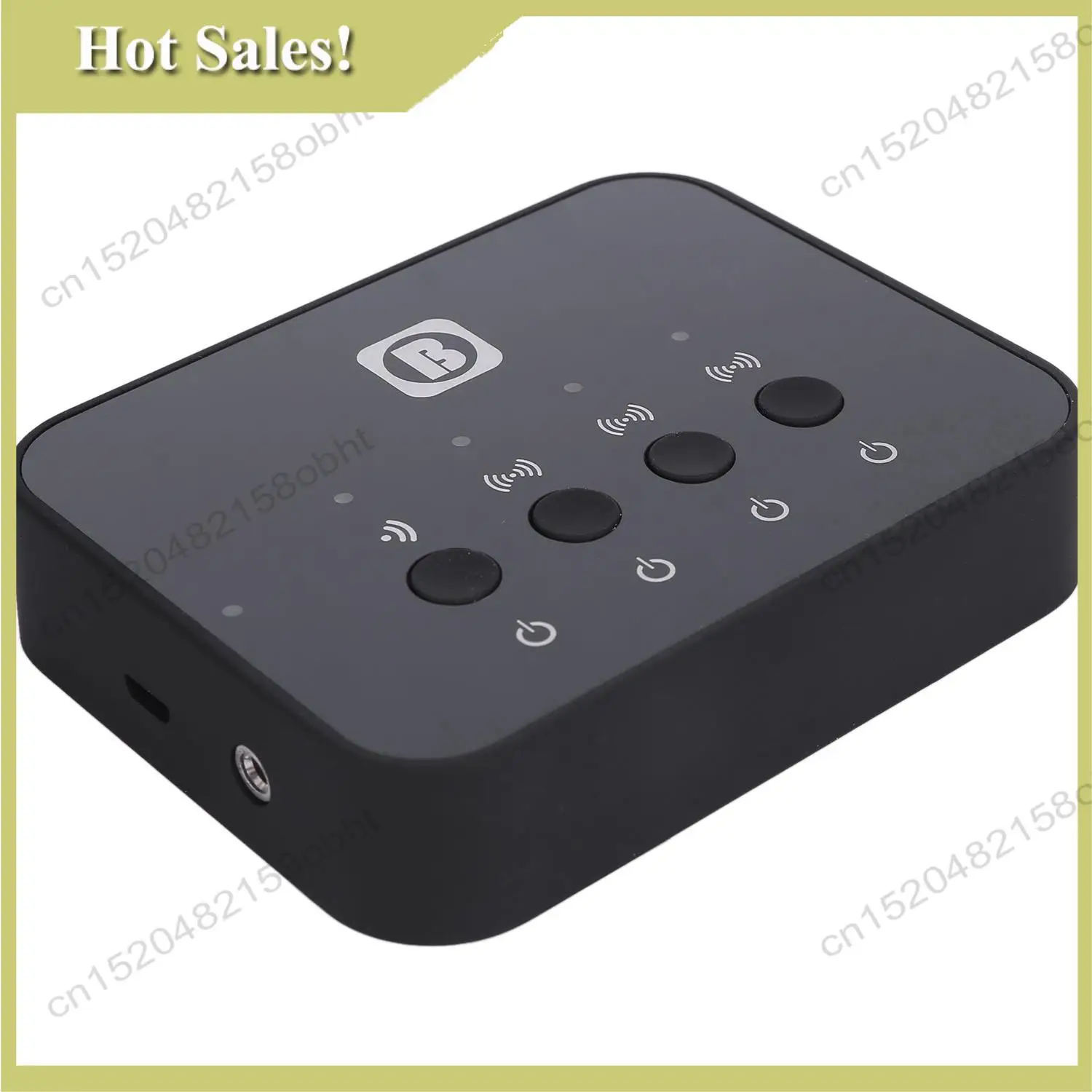 -PQWN Bw-107 Bluetooth 4.0 Stereo Audio Transmitter Splitter Adapter Music Receiver Sharing Device Function For Mobile Phone For