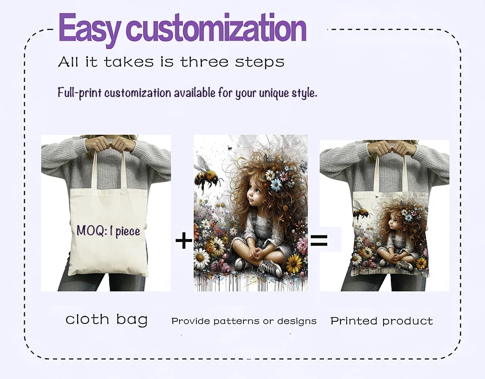 Michael Jackson Lady Shopping Bags Double Print Super Star Women Shopper Tote Bag Lightweight Album Girl Shop Satchel