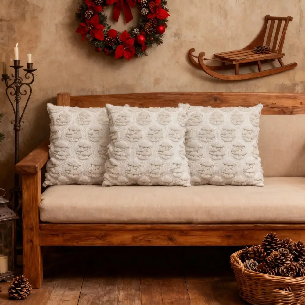 

Новая супермягкая пушистая наволочка с вышивкой кролика, наволочка 18x18 дюймов, пушистая подушка, наволочка, украшение для дома