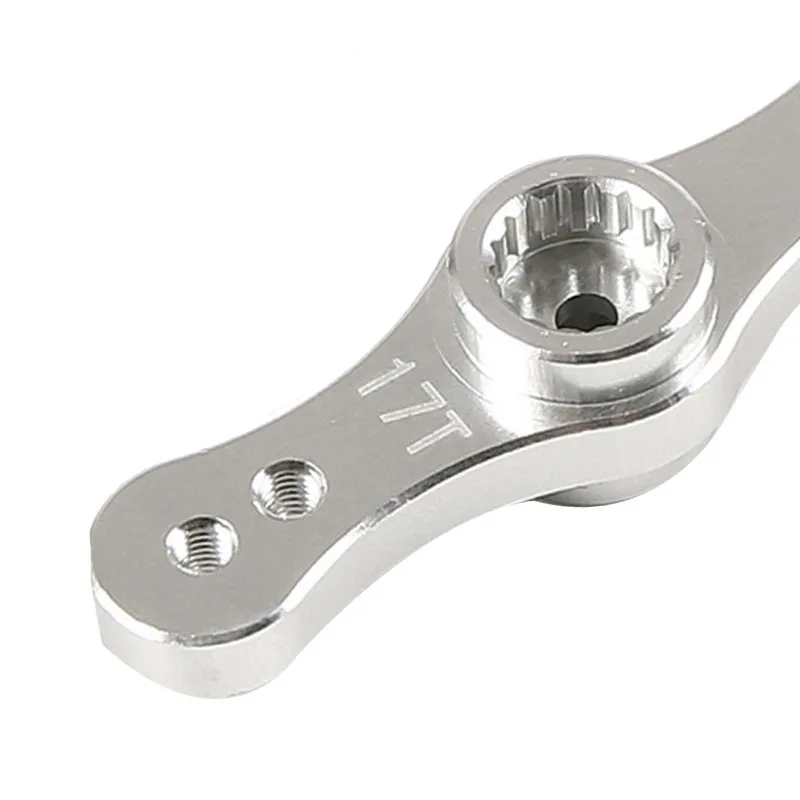 Brazo Servo de aleación CNC de doble cara, sistema de dirección simétrica, 15T, 17T, para escala 1/5, HPI Rovan Baja 5B, 5T, 5SC