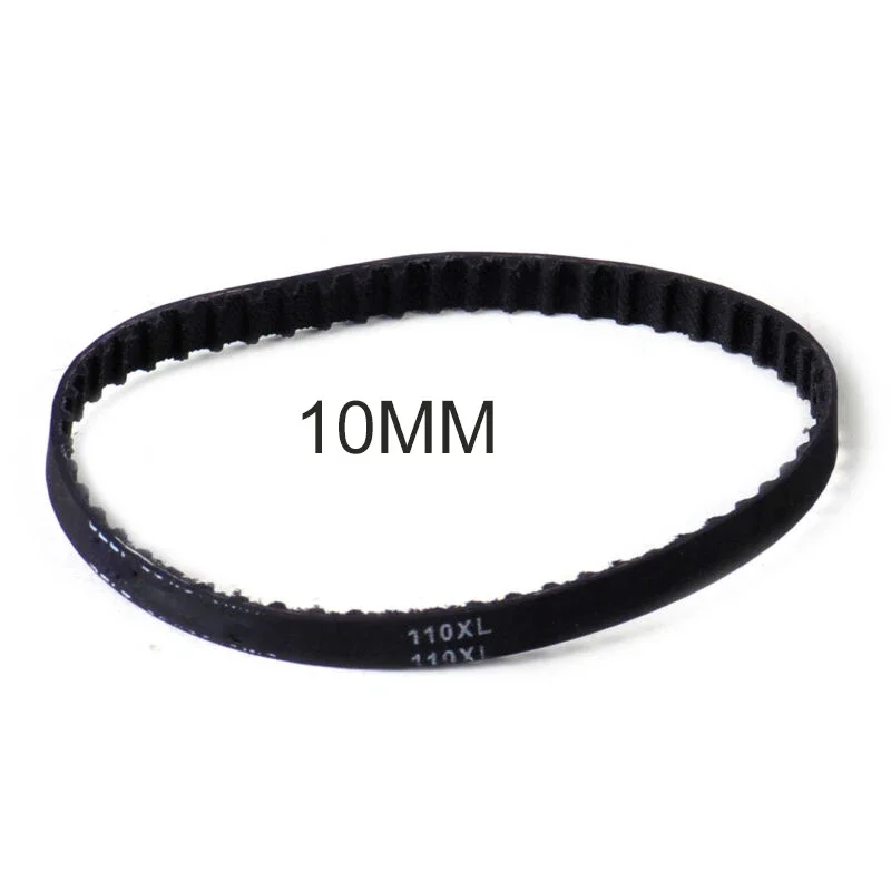 1 correa de distribución de goma negra 110XL031 55 dientes correa de distribución de goma 8/10mm para lijadora Black Decker 429964 -3 Correas de