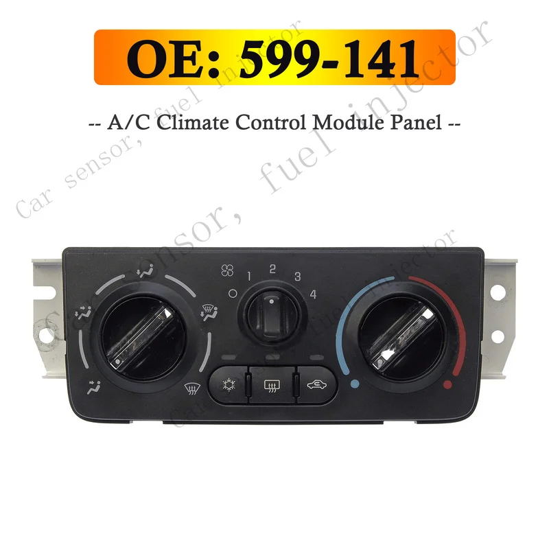 Q+ A/C Climate Control Module Panel 599-141 for Chevrolet Pontiac ZA