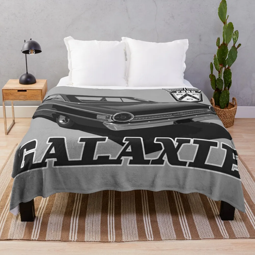 1963 1/2 Ford Galaxie 500 Coupe Throw Blanket for winter halloween Camping Blankets