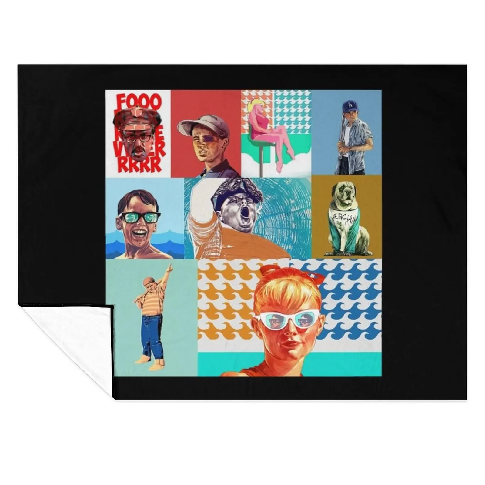

Copy of The Sandlot Vintage Throw Blanket Winter beds Flannel Fabric Baby Beautifuls Blankets
