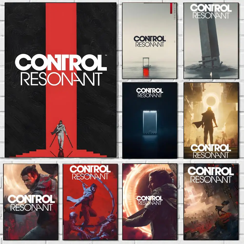 Video Game C-Control Resonant Painting Calligraphy Durable Canvas Poster Wall Hanging Home Interior Decoration Art Mural Gift