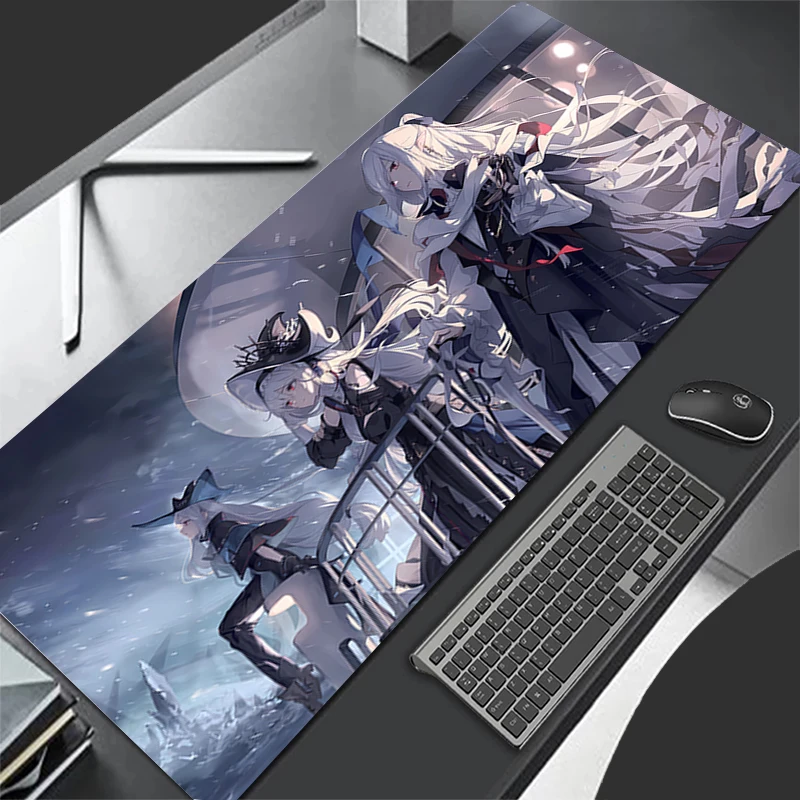 Mousepad Pattern Game Pad Rubber HD Mouse Pad PC Accessories Desk Mat Non Slip A-arknights Table Mat Gamer Cabinet Keyboard Pad