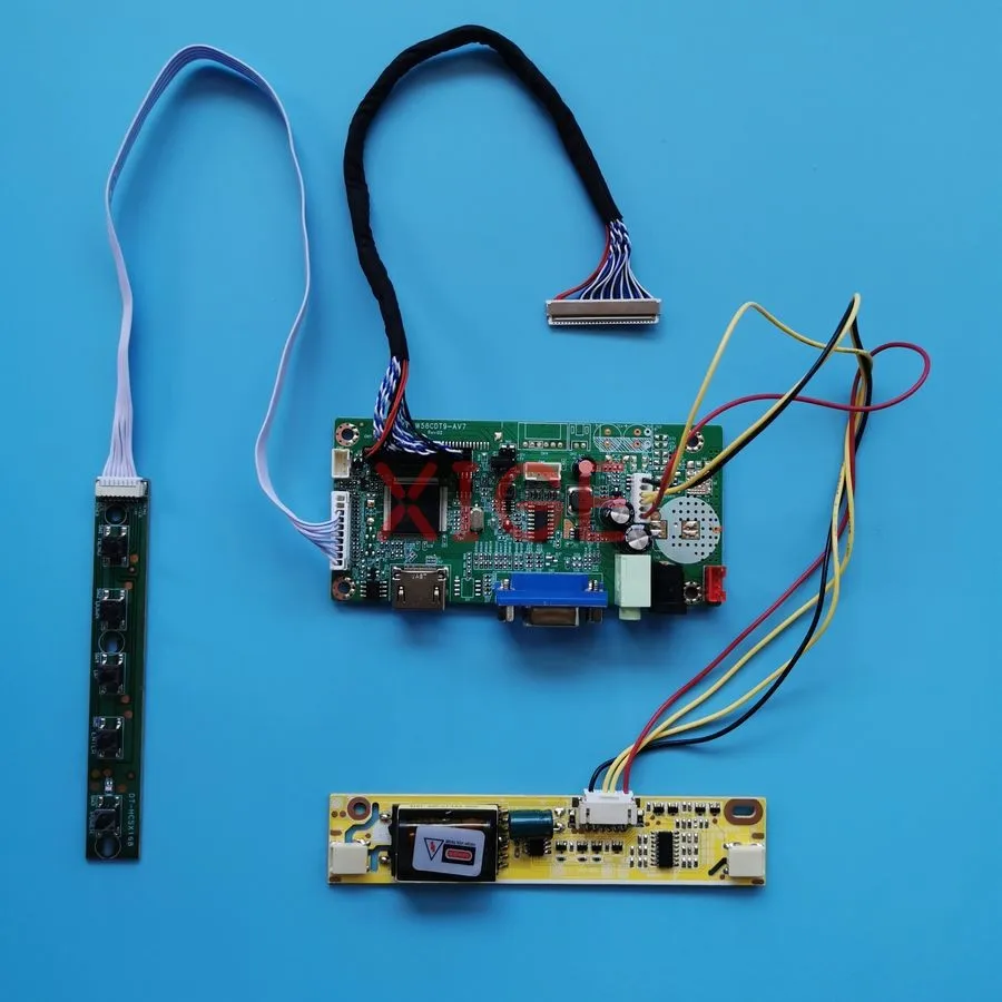 

For M220Z1 LM220WE1 LTM220MT05 LTN190W1 Monitor Controller Drive Board DIY Kit 2-CCFL LVDS 30-Pins 1680*1050 1680x1050 HDMI+VGA