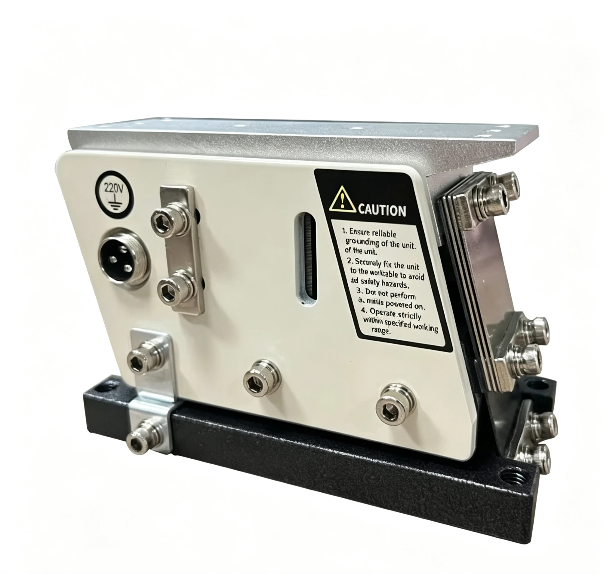 GS-190 Electromagnetic Linear Vibrating Feeder 220V 88W, Straight Vibratory Feeding Machine Max Load 4KG