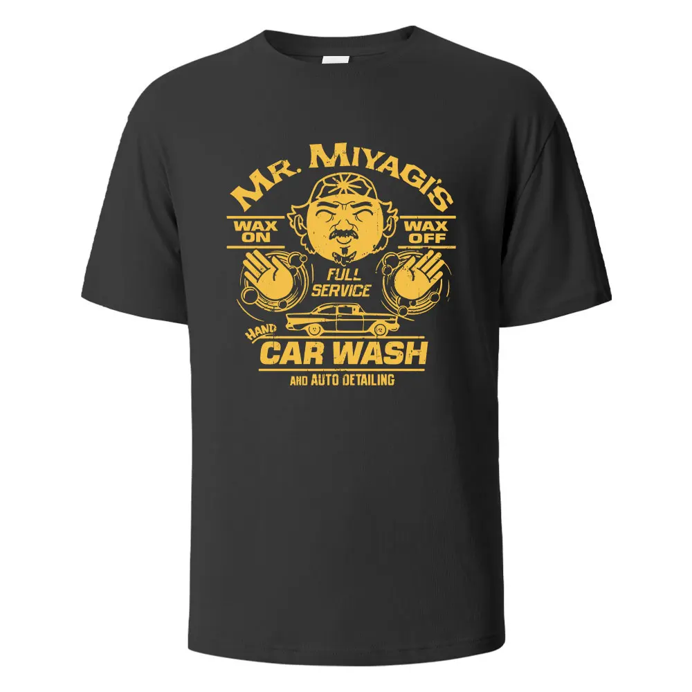 メンズプリント Tシャツ Mr.Miyagis 面白いグラフィック半袖 Tシャツ男性女性夏のファッションカジュアルトップス
