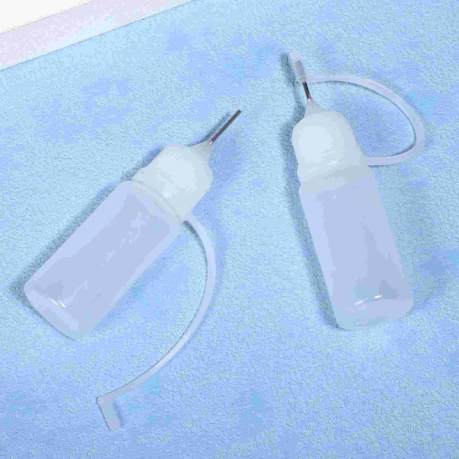 20 Pcs Bottle Needle Applicator Dispenser Bottles Separatory Tip Empty Glue Refillable