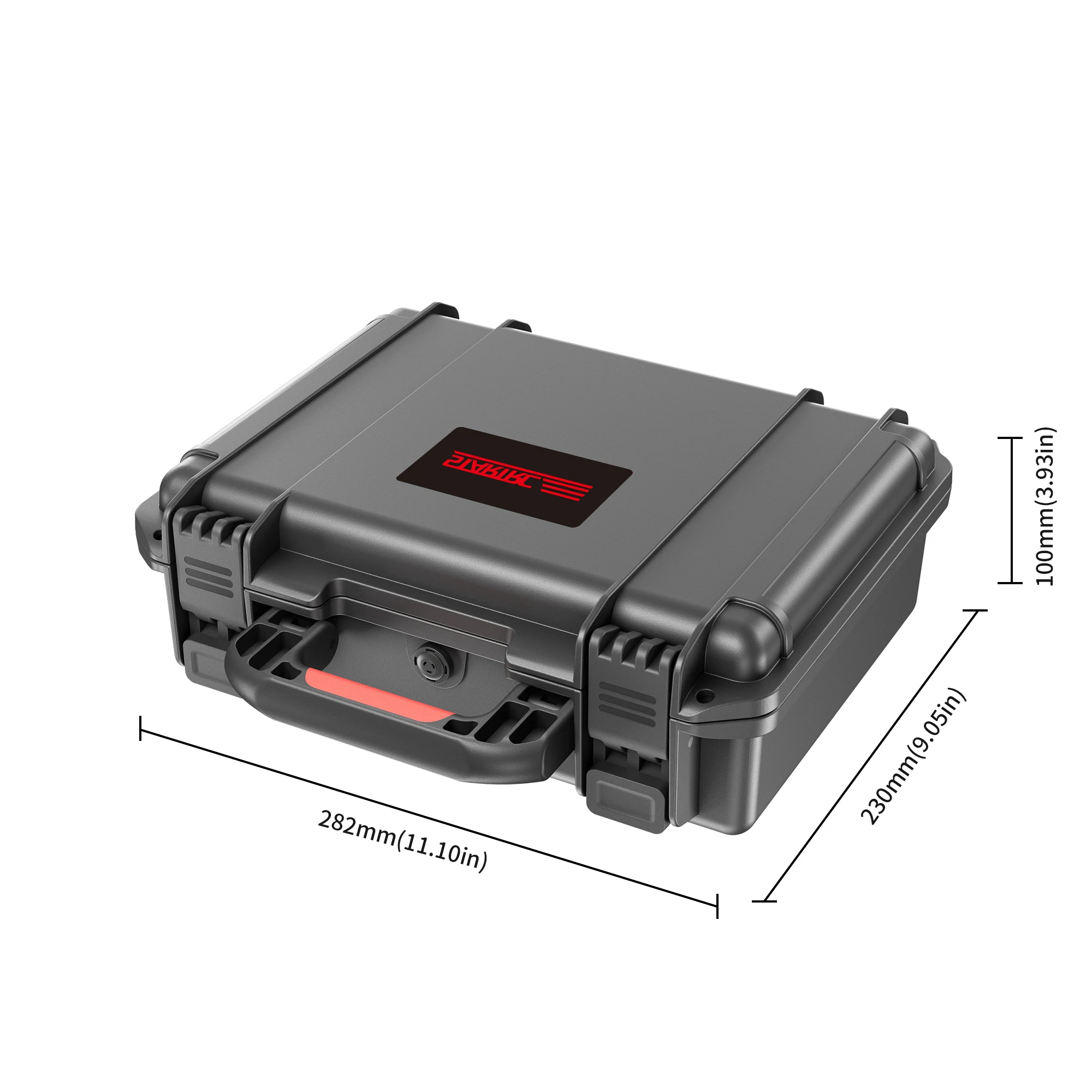 Para Insta360 X4 estojo de transporte de camada dupla PP selado capa protetora à prova d'água sacos de armazenamento mala bolsa