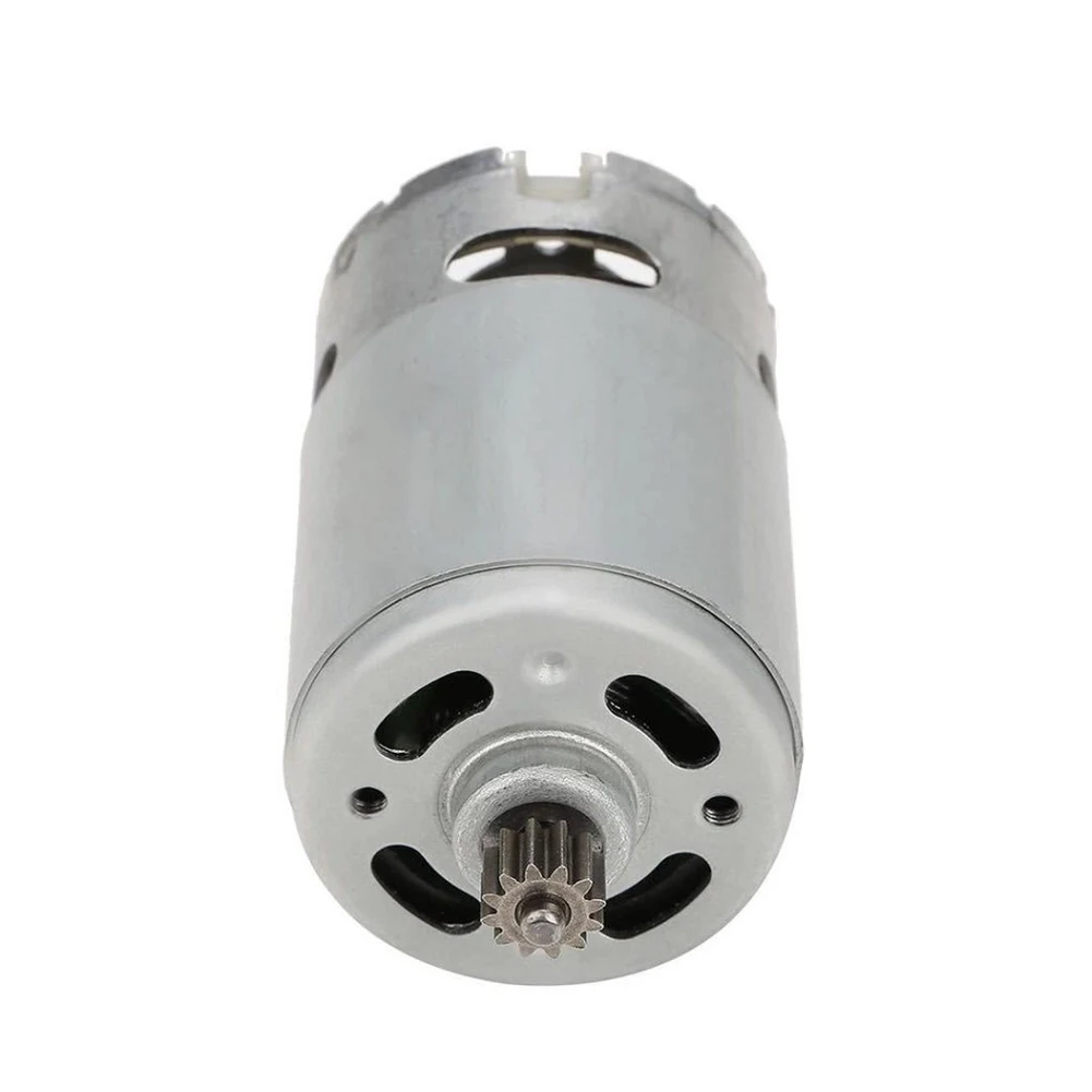 

Practical Motor For GSR 1440-li Silver 12 Teeth 14.4V 2609199378 DC Diameter 10mm Replacement Driver Screwdriver