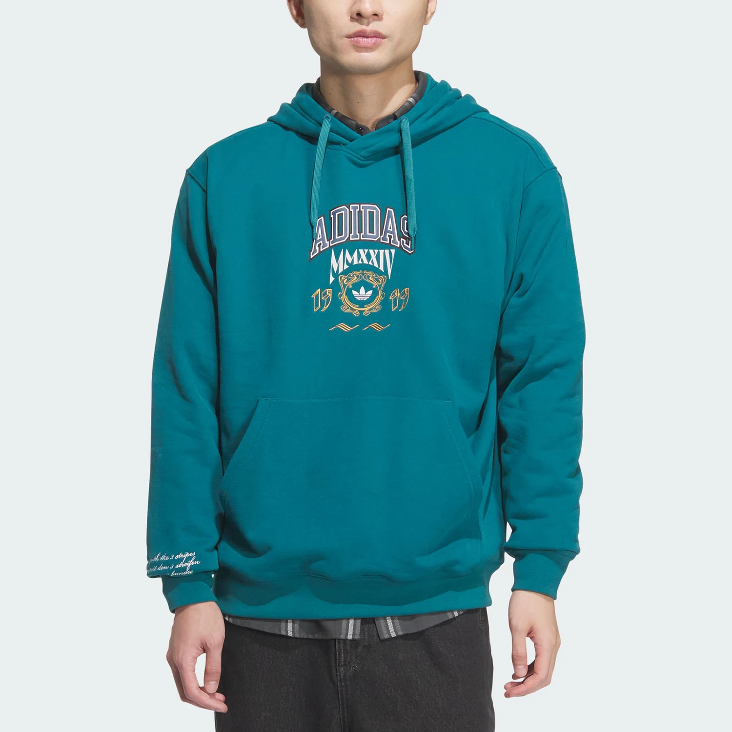 Adidas officieel echt drie strepen mode sport casual warm sweatshirt met capuchon JW1965
