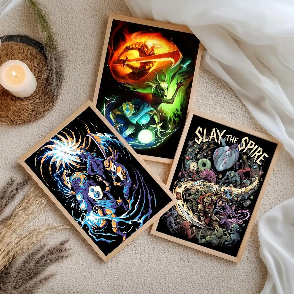 Slay The S-Spire Anime Poster HD Home Wall Stickers House Hallway Living Room Bedroom Bar Office Decor Art Prints