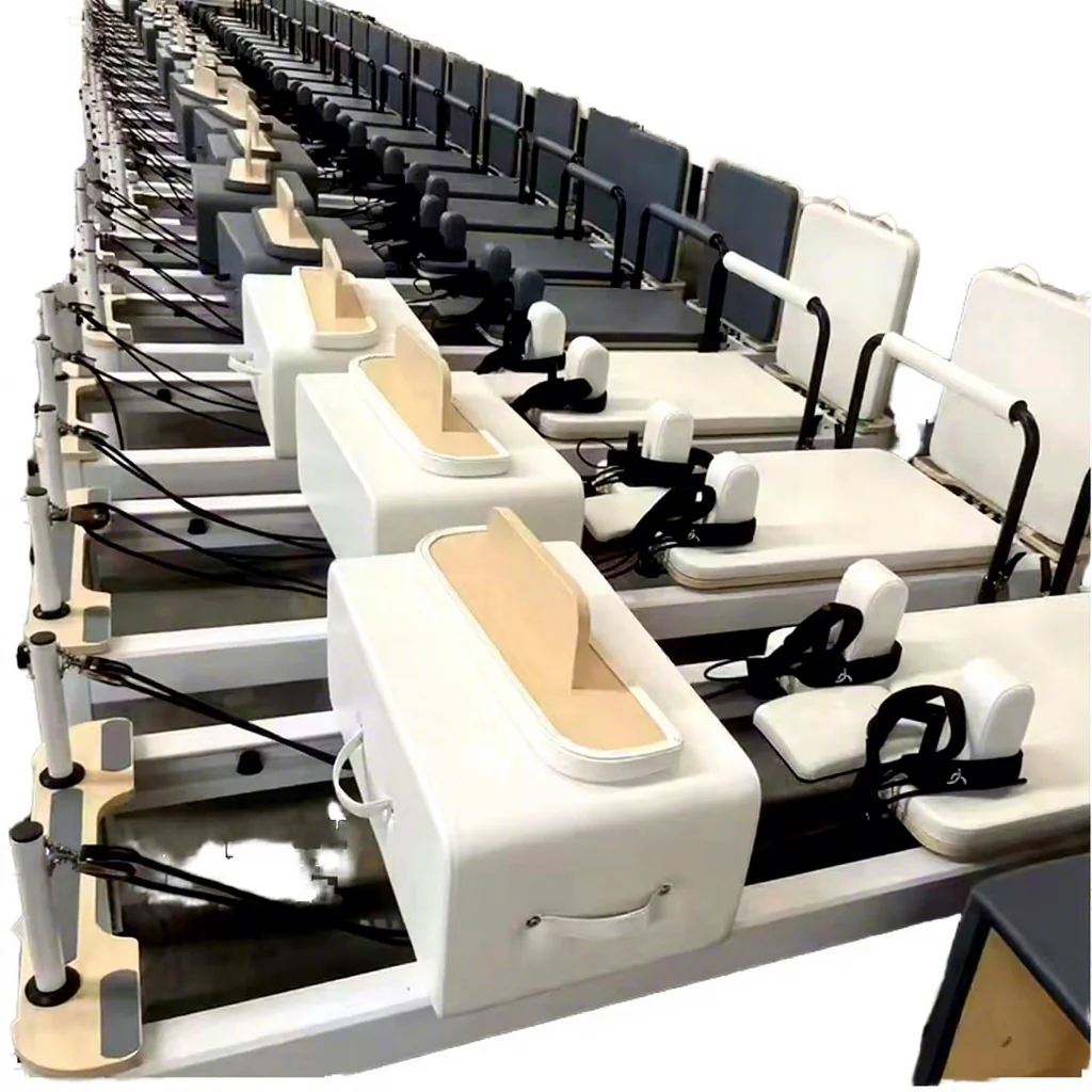 

Wholesale Private Label Aluminum Alloy Bed Pilates Reformer High Quality Product for Pilates Equipment