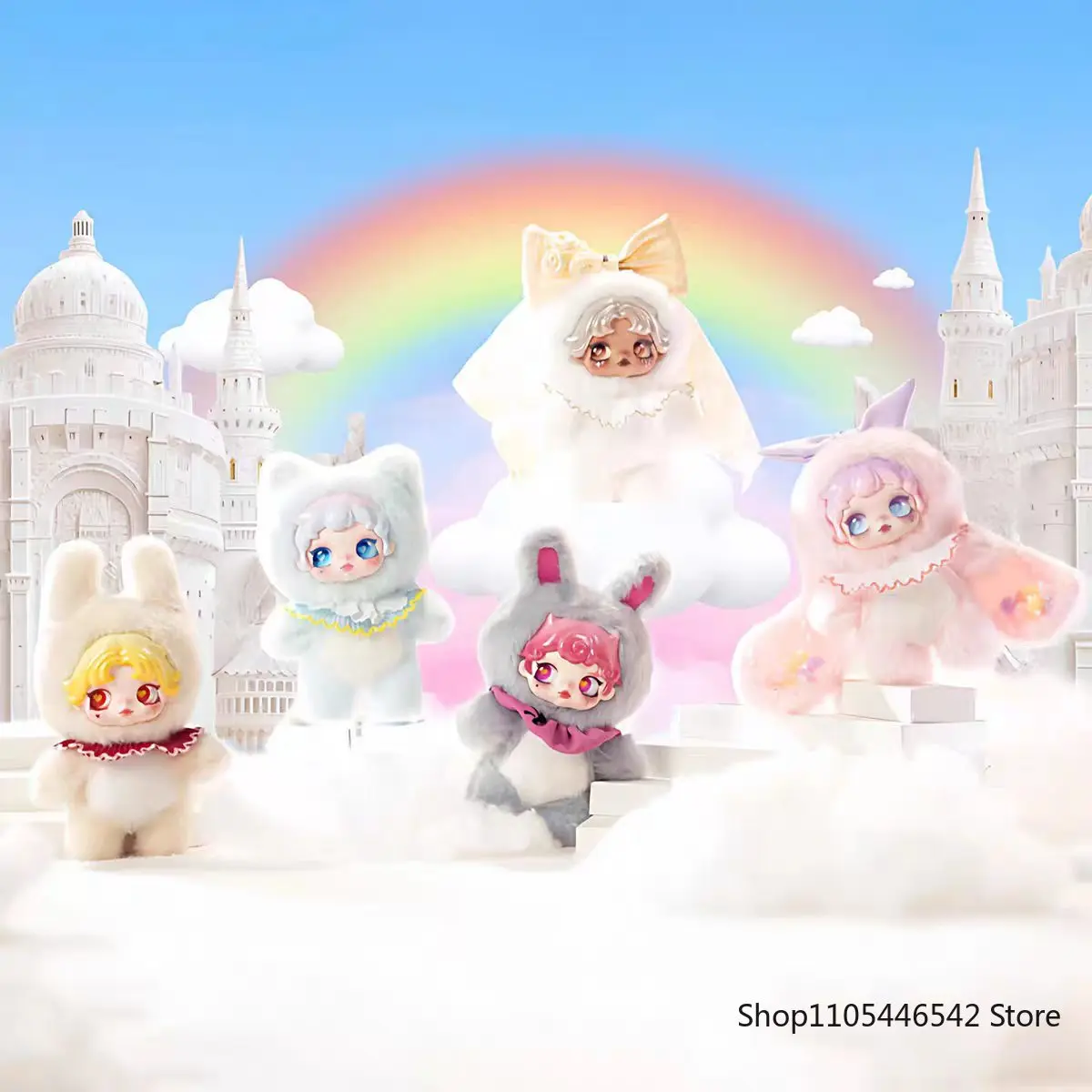 

Heartbeat Secret Language Series Blind Box Mystery Box Vinyl Toy Figure Cute Anime Character Model Collection Toy Gifts