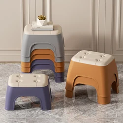 Taburete pequeño para cambiar zapatos, silla pequeña para el hogar, sofá Ins, sala de estar reposapiés para, mesa de té, baño para niños, nuevo