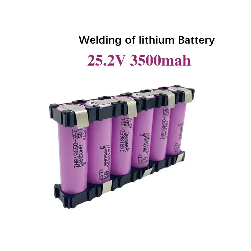 2S1P 3S2P 4S1P~5S2P 6S1P 18650 battery pack customization INR 18650 battery pack welding 3500mAh battery pack 7.4V to 25.2V