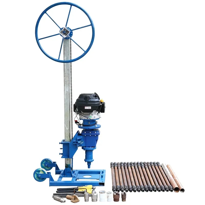 Multi-purpose Drilling Rig Is U-sed Standard Penetration Tting, Soil Sampling, And Depth Exploration