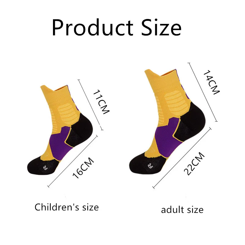 Professional deodorant basketball socks quick drying thick custom elite breathable sports socks towel bottom stockings