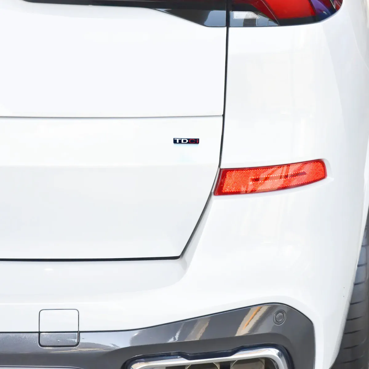 شعار السيارة المعدني TDCI مناسب لملحقات الملصقات المزخرفة ذات الجانب الخلفي #4