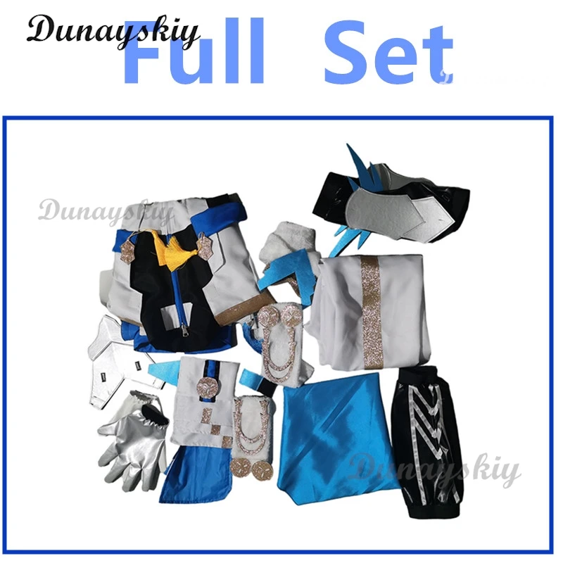 大人、ゲームの衣装、トップパンツ、ケープ、スター、ロールプレイ、ハロウィーン、カーニバルパーティー、男の子、男性、大人のためのgeard landauコスプレ衣装