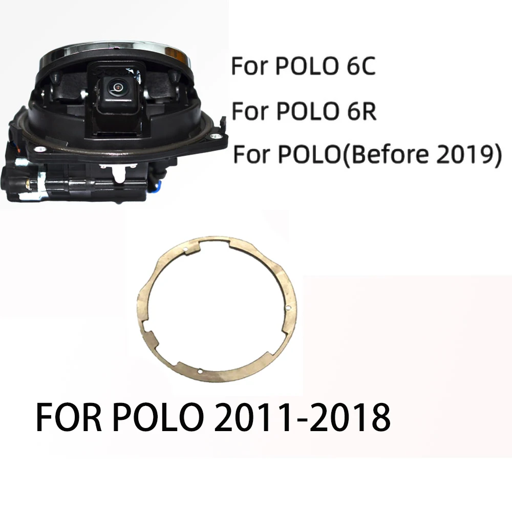 AHD 1080P/CVBS Flip Badge Rear View Camera for VW Golf 5 6 7 Passat B6 B7 B8 Passat Polo CC Beetle T-Roc with OEM Emblem image 3