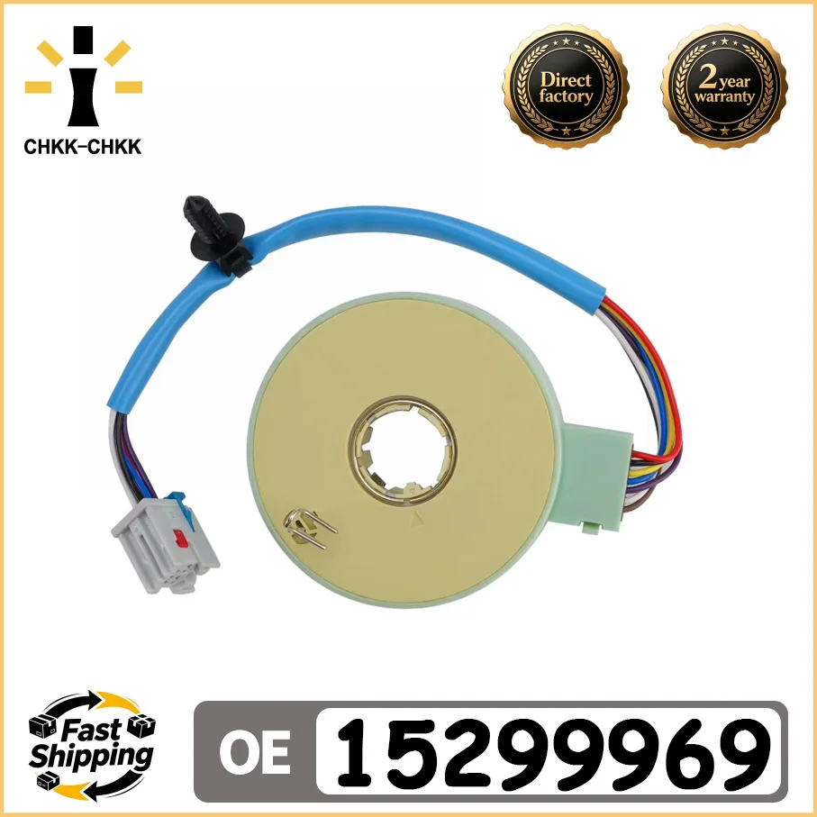 CHKK-CHKK Brand New High Quality Steering Angle Sensor 15299969 For Alfa Romeo Fiat Lancia